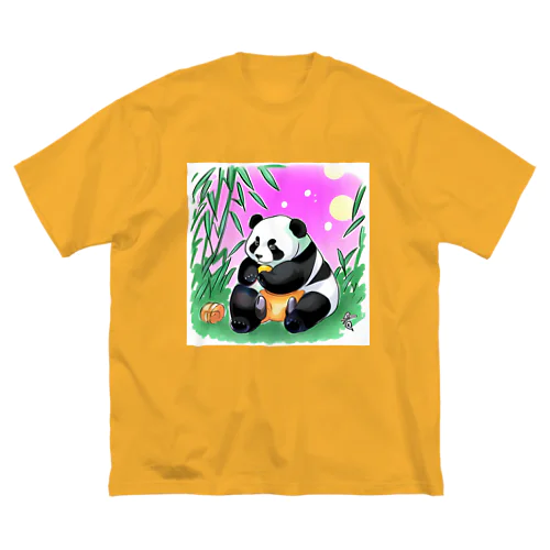 夏のパンダ Big T-Shirt