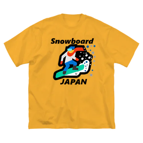 スノーボード（ snowboard ）素晴らしいボードライフをお祈りいたします。ご安全に！ 루즈핏 티셔츠