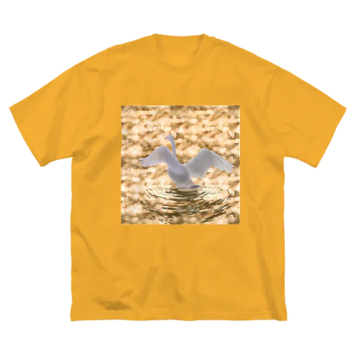 Swan LakeⅡ ビッグシルエットTシャツ