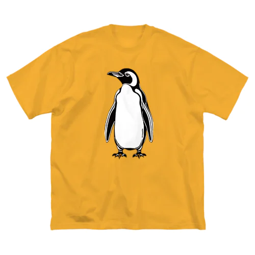 シンプルpenguin ビッグシルエットTシャツ