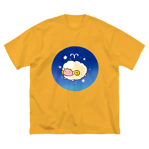 牡羊座 ビッグシルエットTシャツ