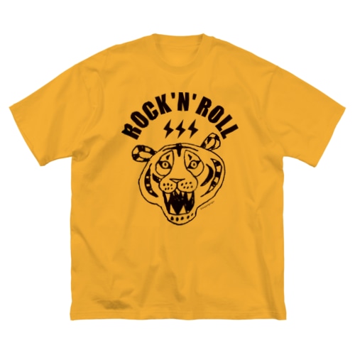 寅年 ROCK 'N' ROLL TIGER タイガー／トラ／虎 Big T-Shirt
