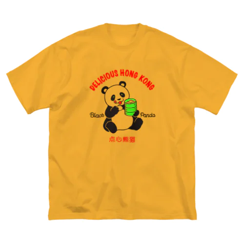 点心ぱんだ ビッグシルエットTシャツ