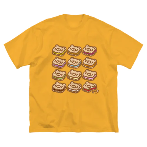 【各20点限定】いたずらぐまのグル〜ミ〜(15/12cookies)  ビッグシルエットTシャツ