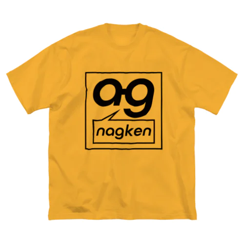 nagken Don't stop the music ビッグシルエットTシャツ