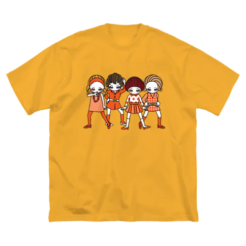 レトロガールズ ビッグシルエットTシャツ