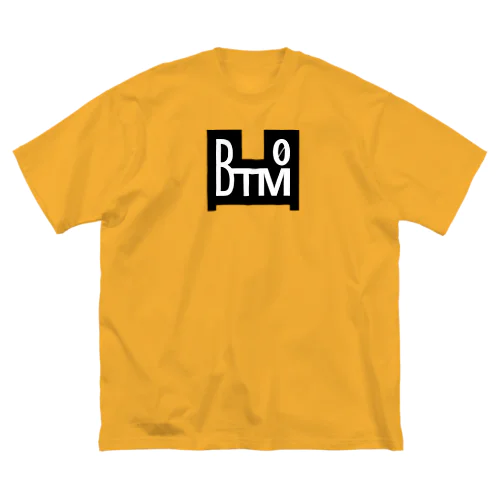 BTM-BLACK（フロントのみ） Big T-Shirt