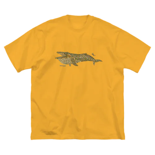タイルのナガスクジラ ビッグシルエットTシャツ