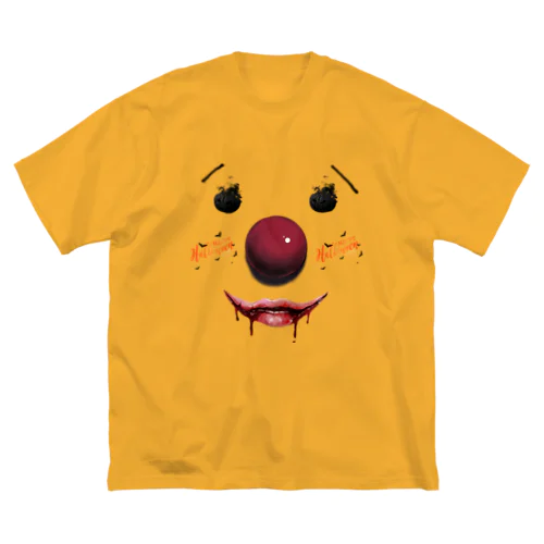 【HELLOWEEN FACE】 ビッグシルエットTシャツ