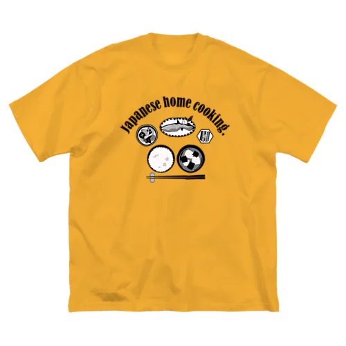 普通のご飯 ビッグシルエットTシャツ