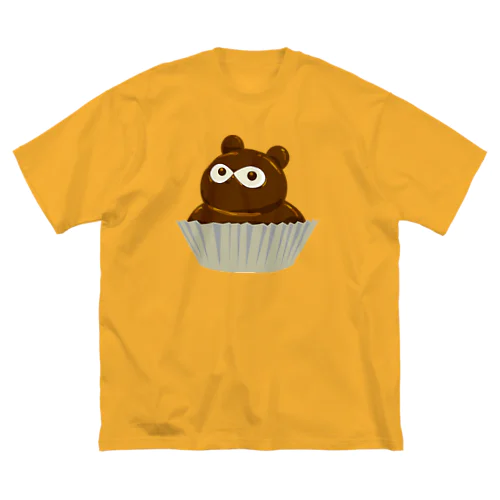 たぬきケーキ ビッグシルエットTシャツ