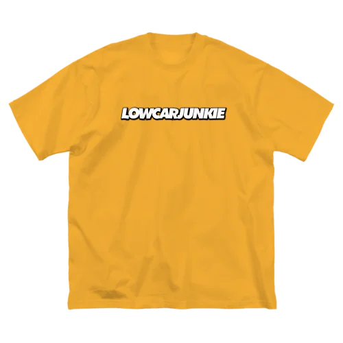 #LOWCARJUNKIE Classic Logo Big Tee ビッグシルエットTシャツ