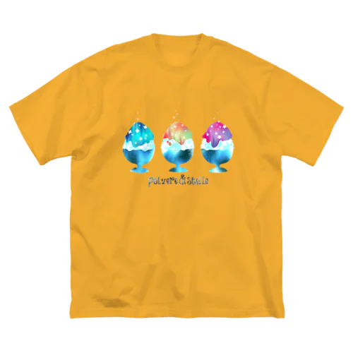 星屑のかき氷 ビッグシルエットTシャツ