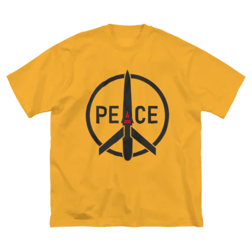 PEACEミサイル ビッグシルエットTシャツ