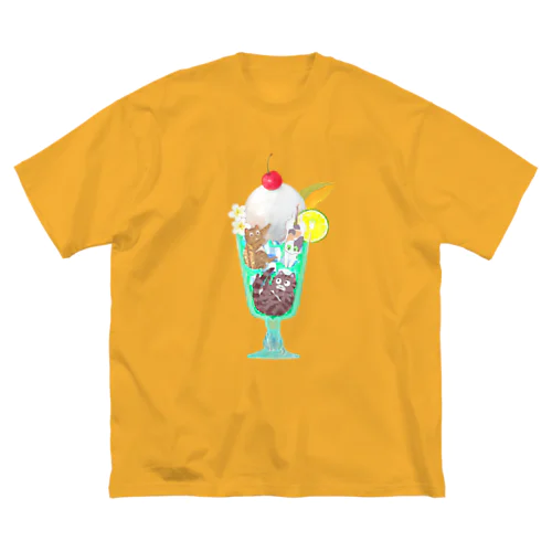 クリームソーダ ビッグシルエットTシャツ