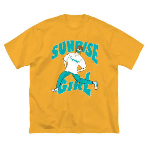 Sunrise girl ビッグシルエットTシャツ