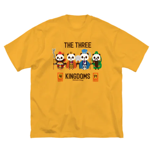 三国志パンダ ビッグシルエットTシャツ