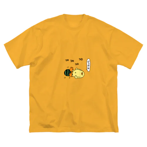 スイカコロコロぴよ Big T-Shirt