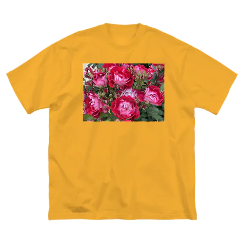 赤い薔薇① Big T-Shirt