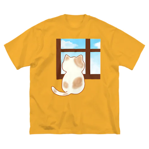 猫 〜窓辺のひととき〜 Big T-Shirt