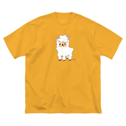 アルパカさん ビッグシルエットTシャツ