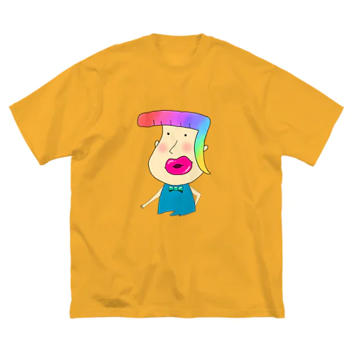 ラッキーセブンくん ビッグシルエットTシャツ