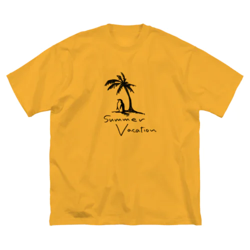 サマーバケーション　summer vacation ペンギンの夏休み ビッグシルエットTシャツ