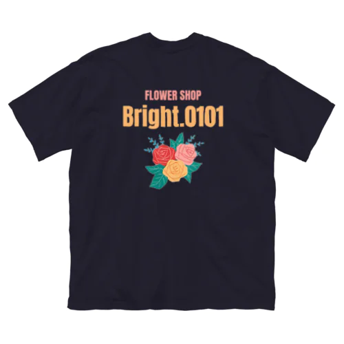 Bright.0101ロゴ ビッグシルエットTシャツ