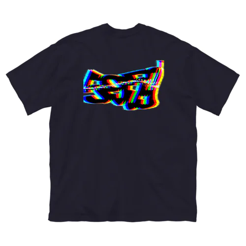 暴れ5959ロゴ 루즈핏 티셔츠