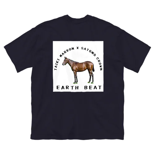 EARTH BEAT ビッグシルエットTシャツ