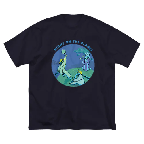 NIGHT ON THE PLANET   ビッグシルエットTシャツ