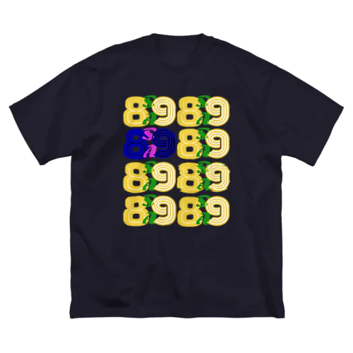8SA9ビッグロゴ ビッグシルエットTシャツ