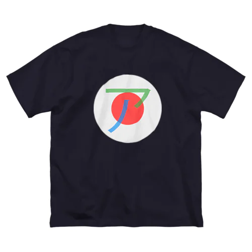 Katakana＠丸アイコン ビッグシルエットTシャツ