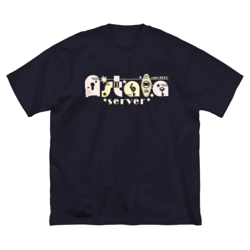 Astala鯖ロゴ ビッグシルエットTシャツ