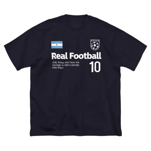 リアルフットボール アルゼンチン ビッグシルエットTシャツ