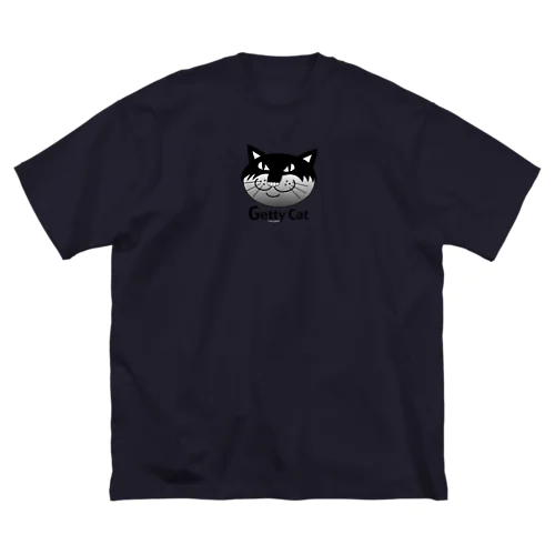 ネコのゲッティ/Getty Cat Big T-Shirt