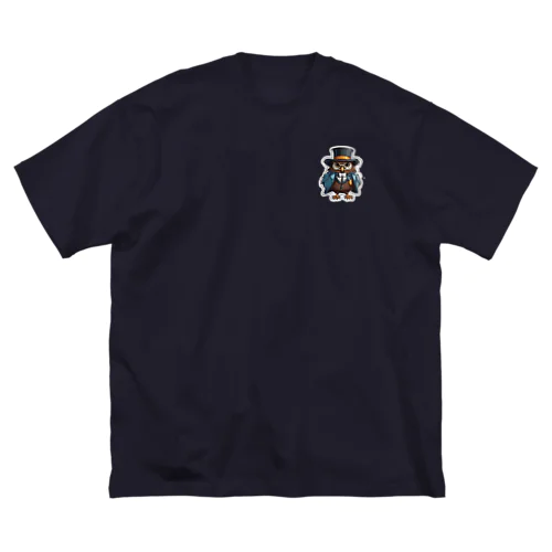 フクトルマン【ジェントルマンなフクロウ】ビックシルエットTシャツ ビッグシルエットTシャツ