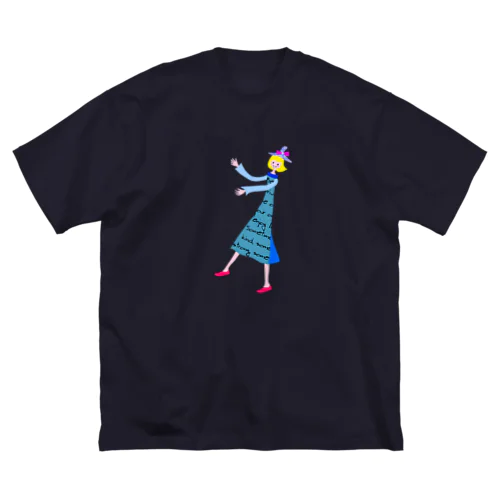 自分らしく ビッグシルエットTシャツ