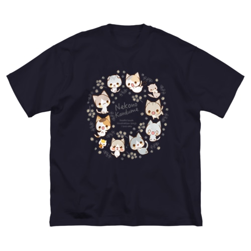 らくがき風-2019-ミモザ Big T-Shirt