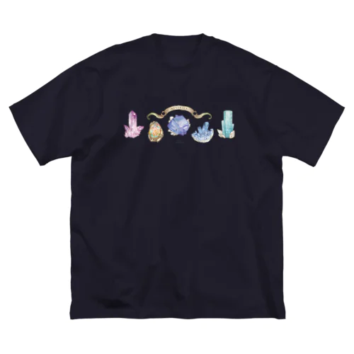 5種の鉱物 ビッグシルエットTシャツ