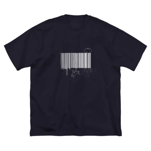 bar code friends ビッグシルエットTシャツ