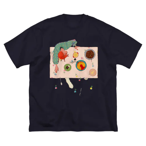 いとおしい食卓 ビッグシルエットTシャツ