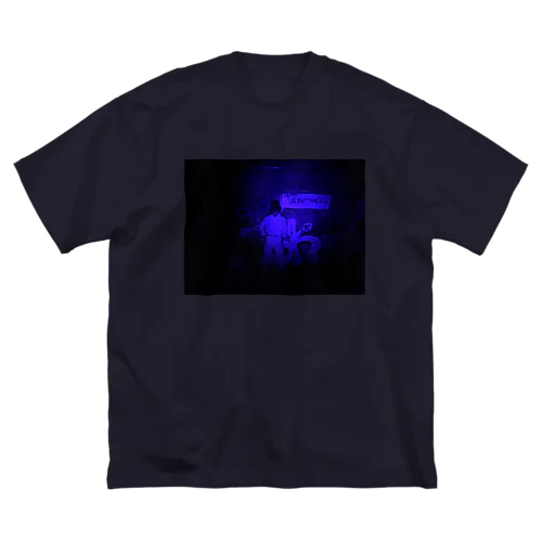 A Clockwork Friend -Blue- Big T-Shirt