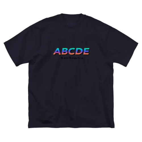 ABCDE Tシャツ ビッグシルエットTシャツ
