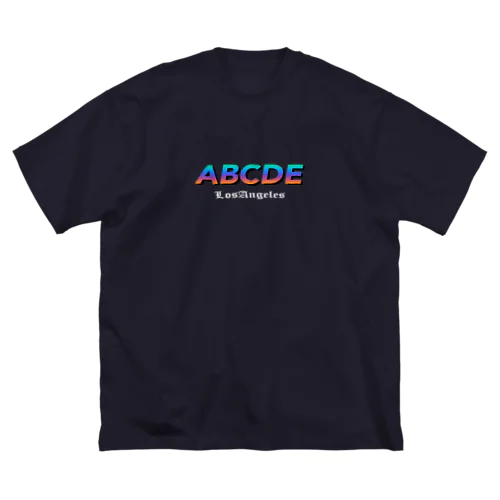 abcde Tシャツ ビッグシルエットTシャツ