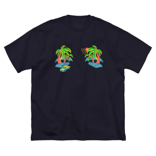 ゆるスカ パームツリー 180 ビッグシルエットTシャツ