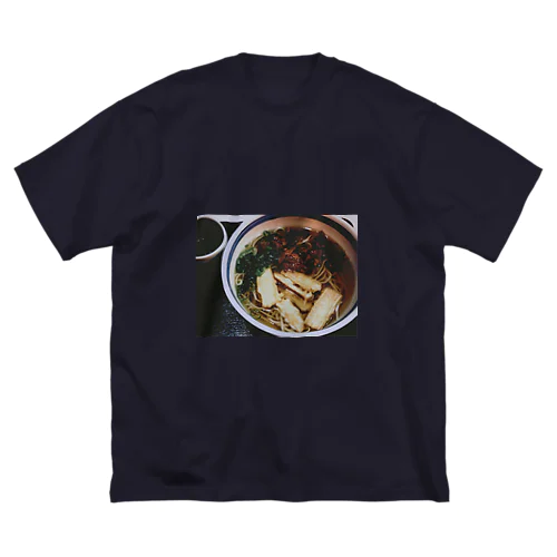 蕎麦 T ビッグシルエットTシャツ