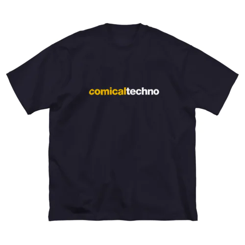 comical techno ビッグシルエットTシャツ