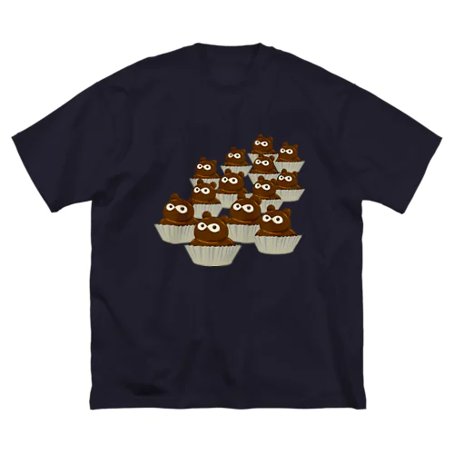 たぬきケーキいっぱい Big T-Shirt