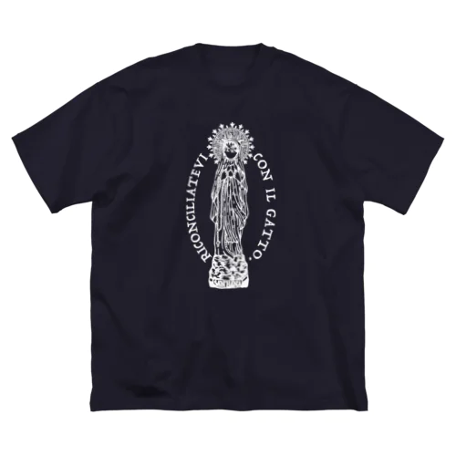 聖なるネコ ビッグシルエットTシャツ